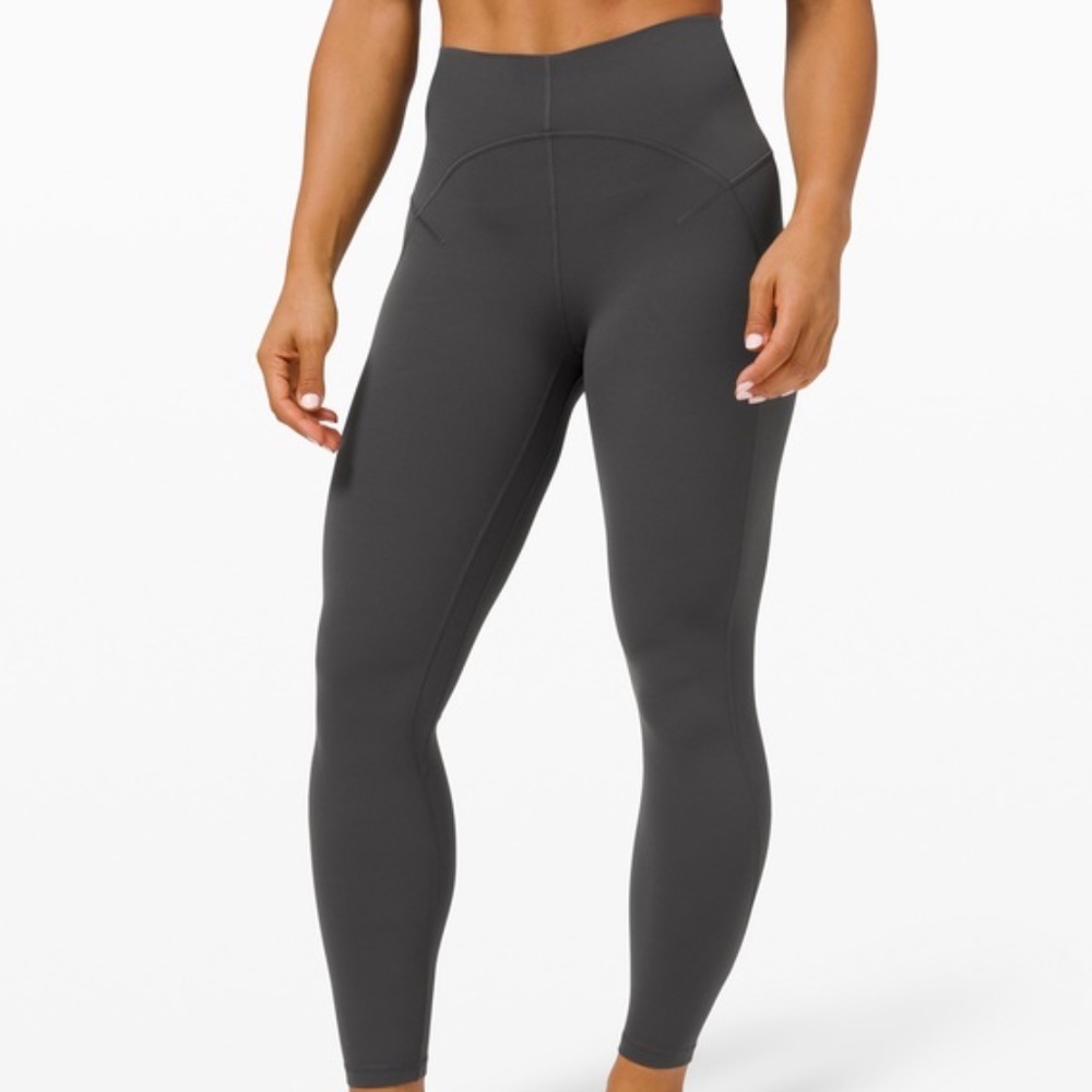 Unlimit High-Rise Tight 25" - Graphite Grey Size 4